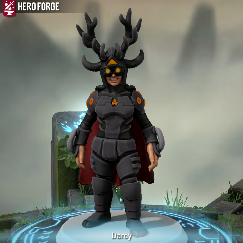 Eda Clawthorne - made with Hero Forge