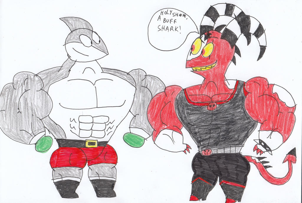 Boxers Meet Buff Demons 01 by FrogwoodProductions on DeviantArt