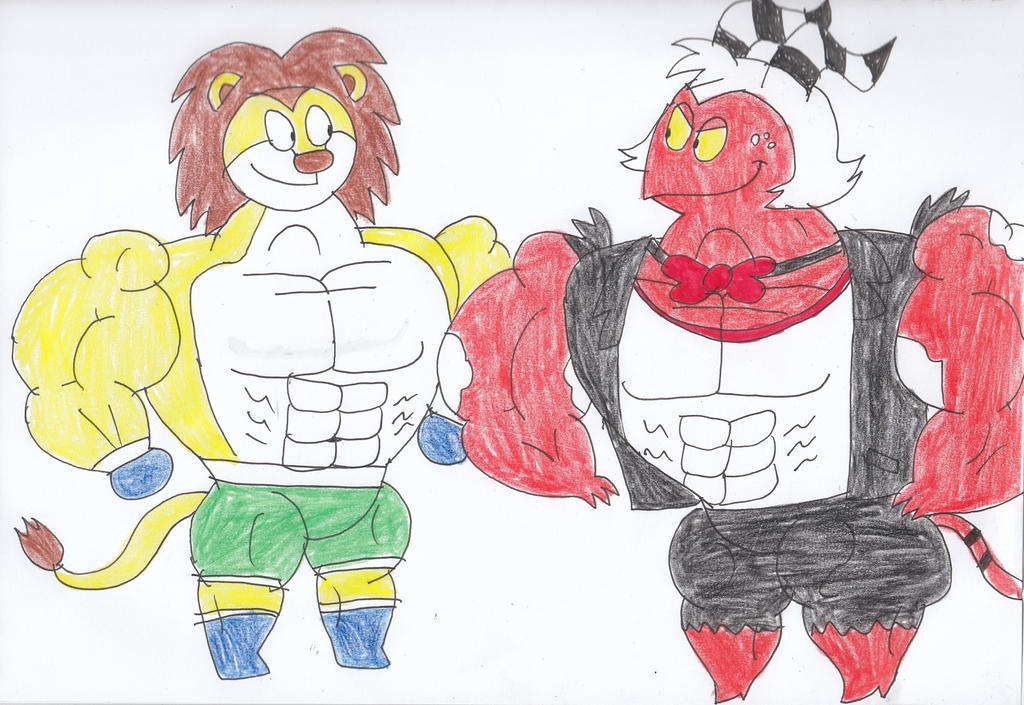 Boxers Meet Buff Demons 05 by FrogwoodProductions on DeviantArt