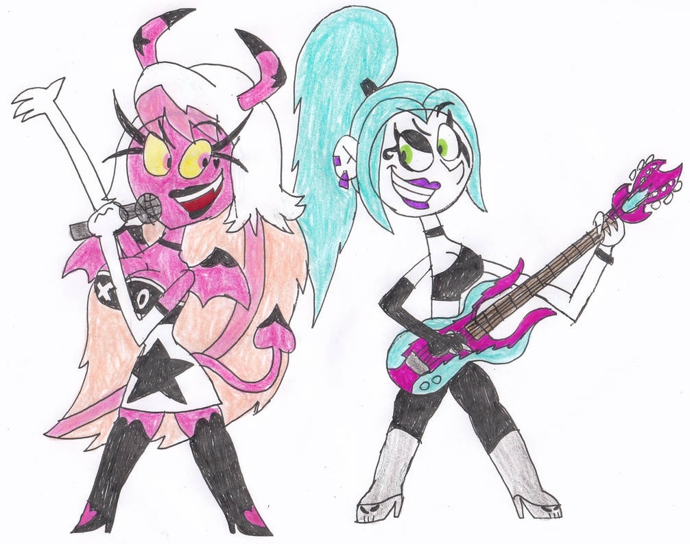 Verosika and Ember Performing Together by FrogwoodProductions on DeviantArt