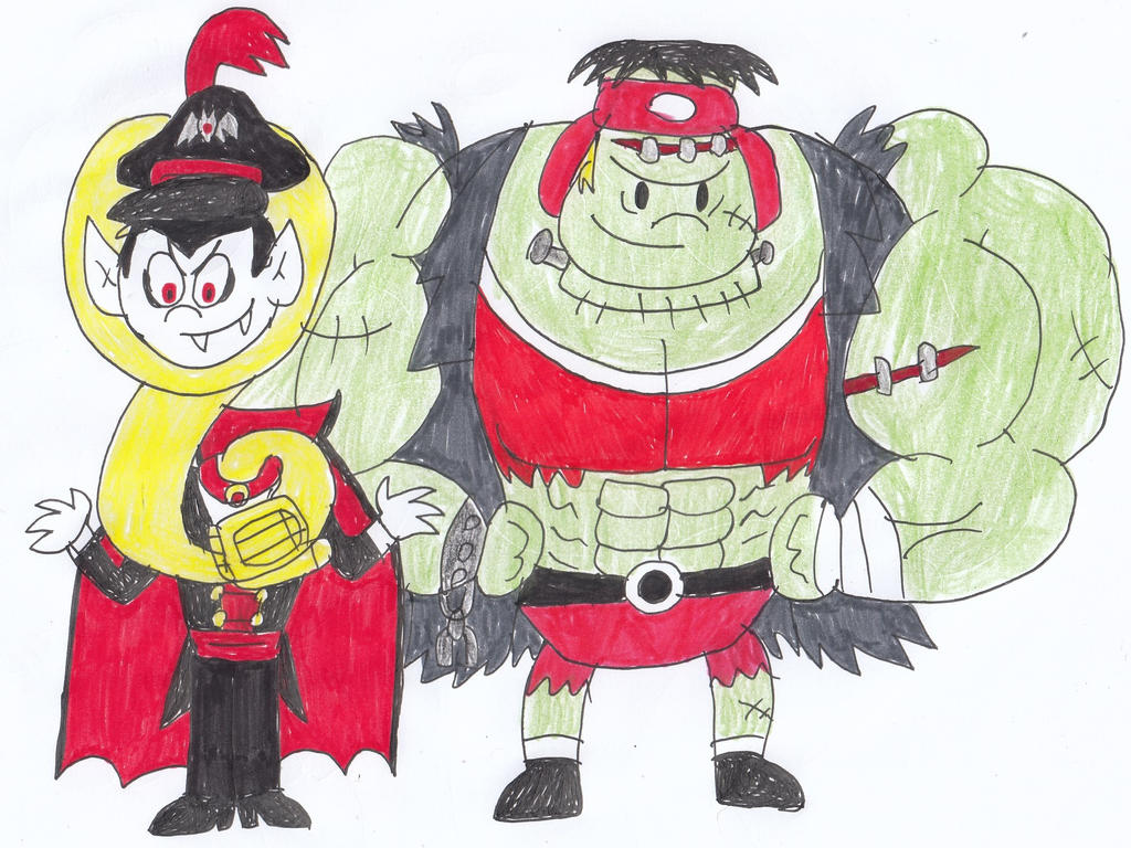 Count Simon and Franken-Donny by FrogwoodProductions on DeviantArt