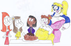 Myles and the Girls' Thanksgiving