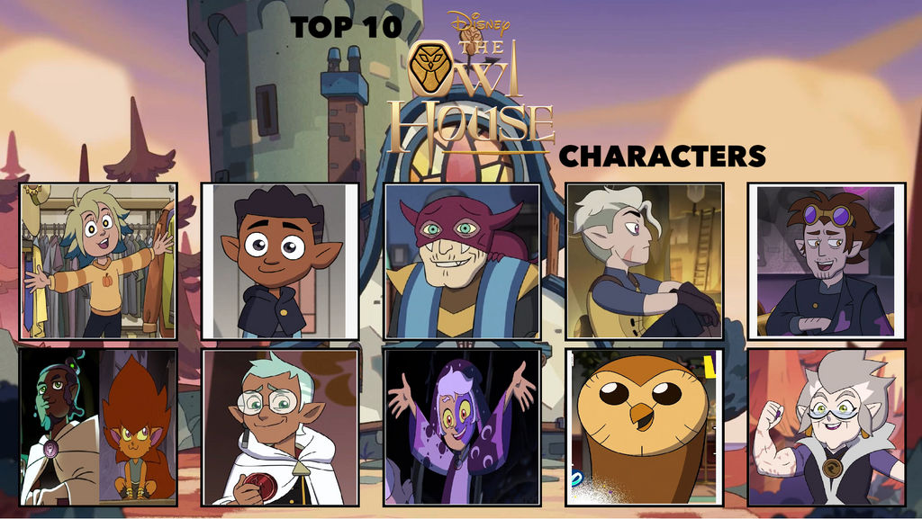 My Top 10 Favorite The Owl House Characters by Chrisarus12 on