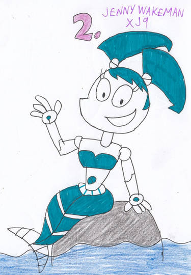 Nicktoon Week 1: Jenny XJ9 by StarKidGalaxy05 on DeviantArt