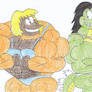 Bodybuilding Kaiju Girls