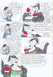 Epic Muscle Skunk Boxing Battle Page 10