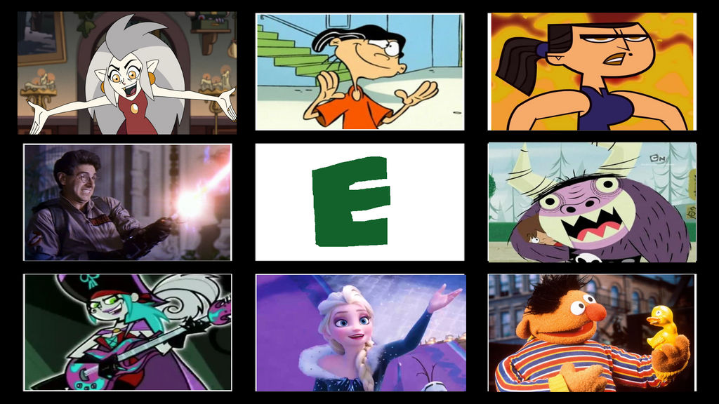 My Favorite E Characters 01 by FrogwoodProductions on DeviantArt