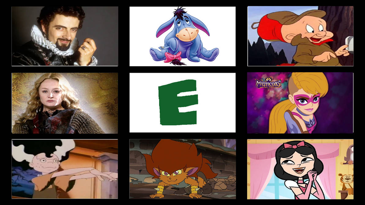 My Favorite E Characters 03 by FrogwoodProductions on DeviantArt