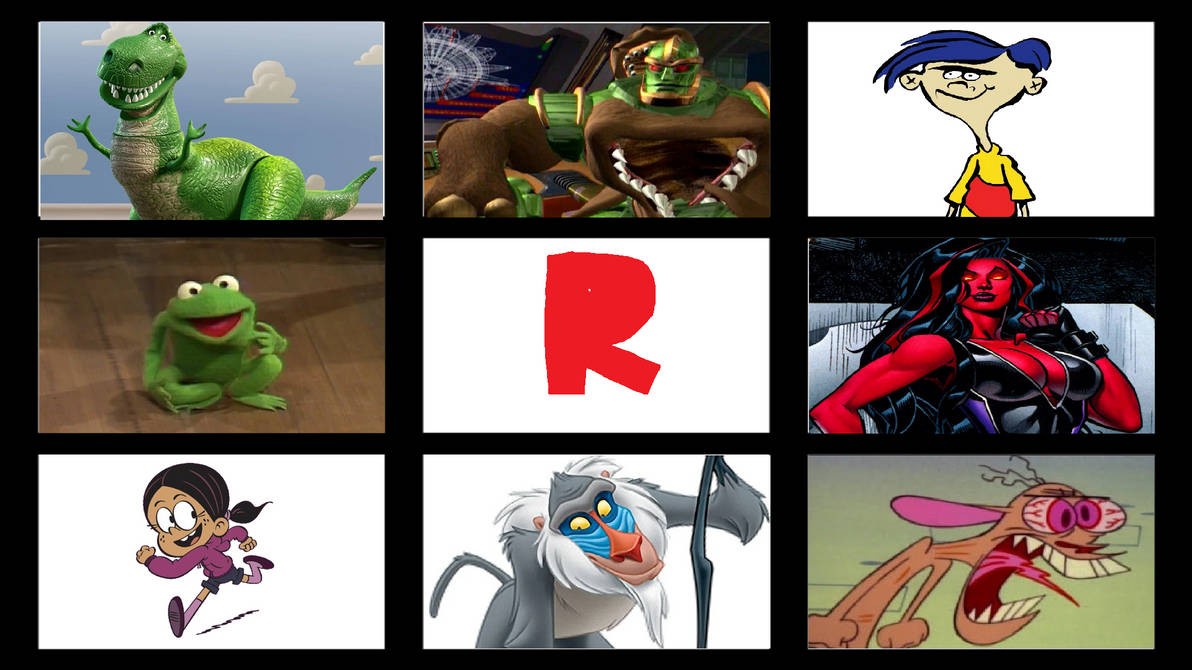 My Favorite R Characters 03 by FrogwoodProductions on DeviantArt