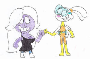 Amethyst and Bex