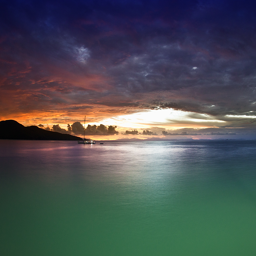 Whitsundays sunset