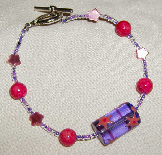 Bracelet - Pink Star