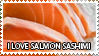 Salmon sashimi - stamp by Z-goofs
