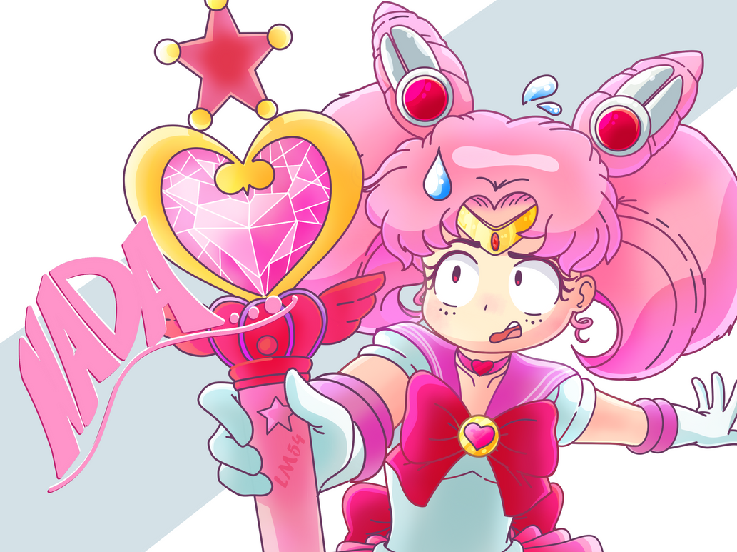 Chibi Moon|Redraw by Lallamaguerre54 on DeviantArt