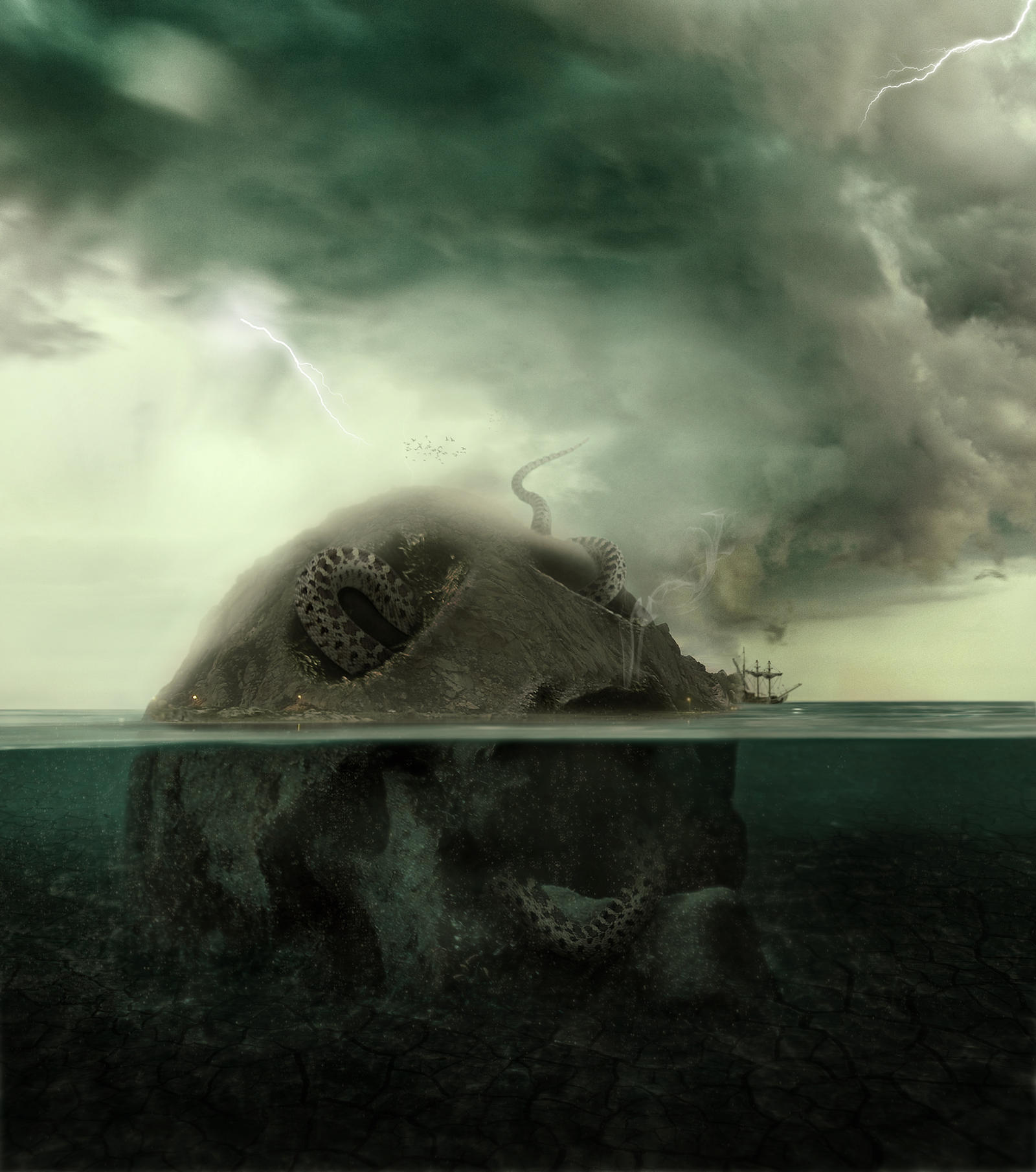 Giant Sea Monsters Den