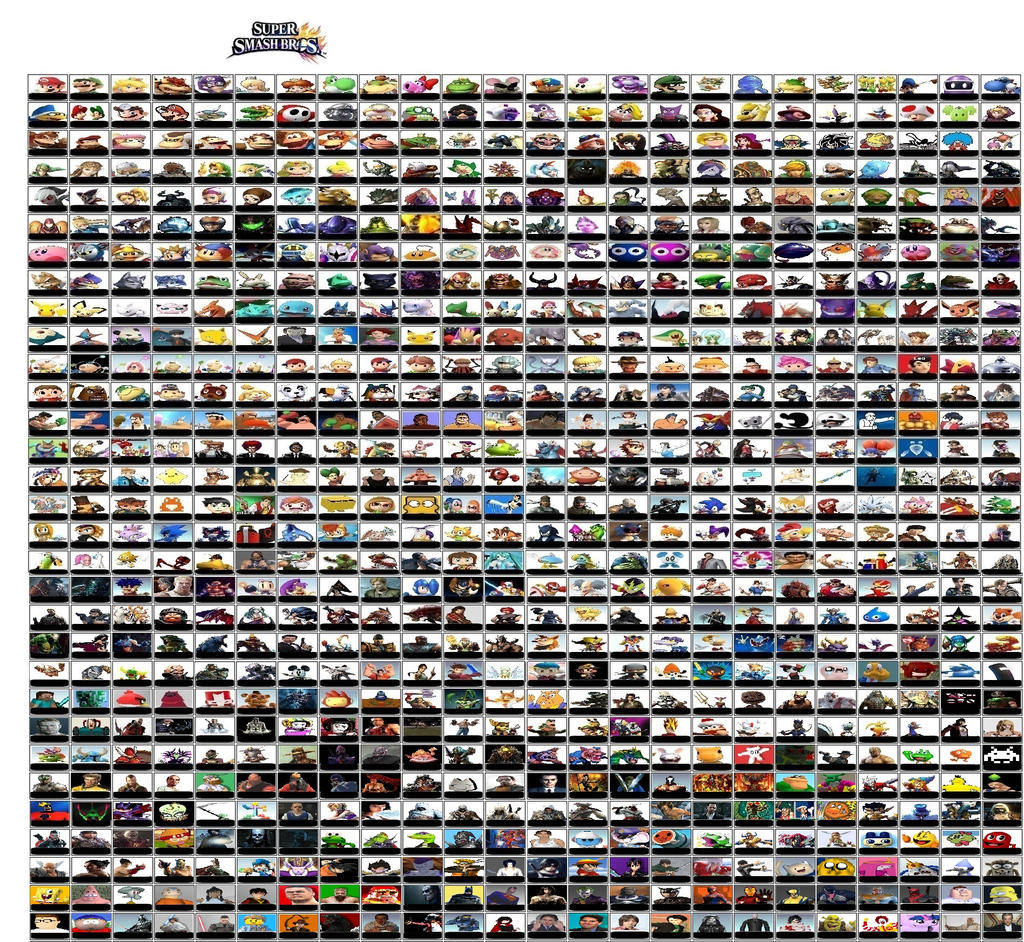 Ultimate Smash Bros. Roster by KaijuverseInc on DeviantArt