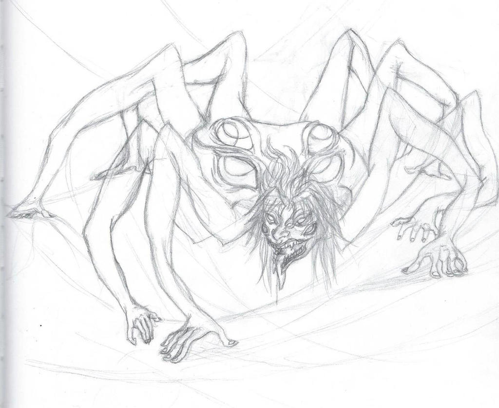 YMarik spider sketch