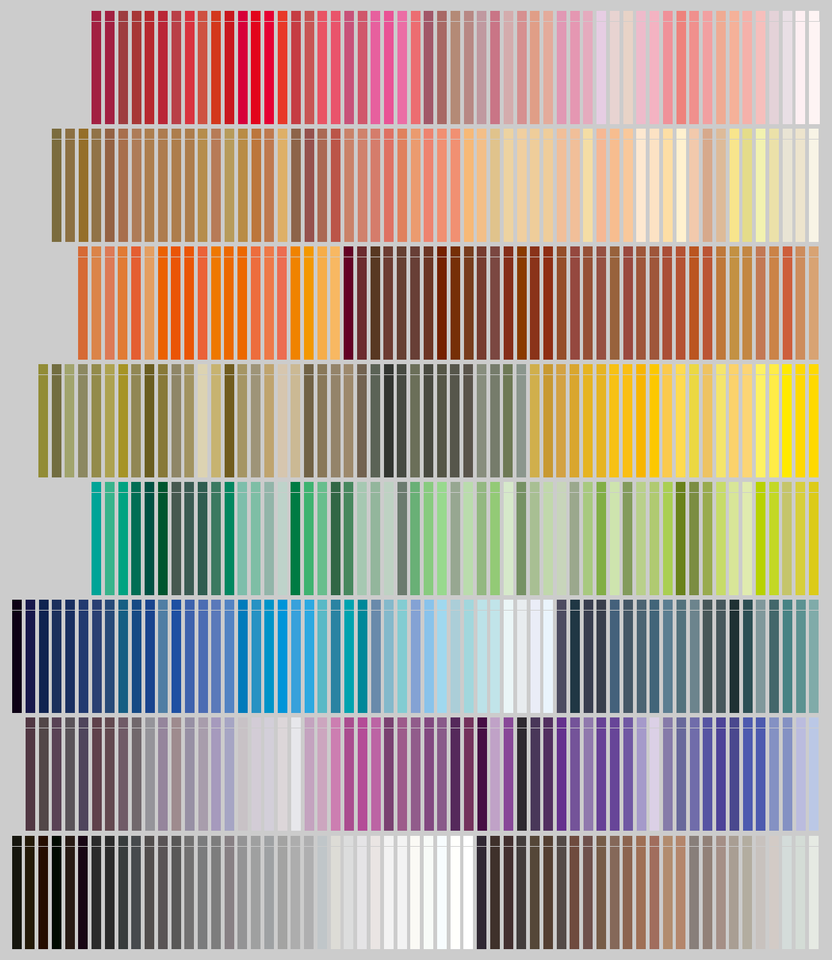 Japanese Color Chart By Gloriagrimoire On DeviantArt.