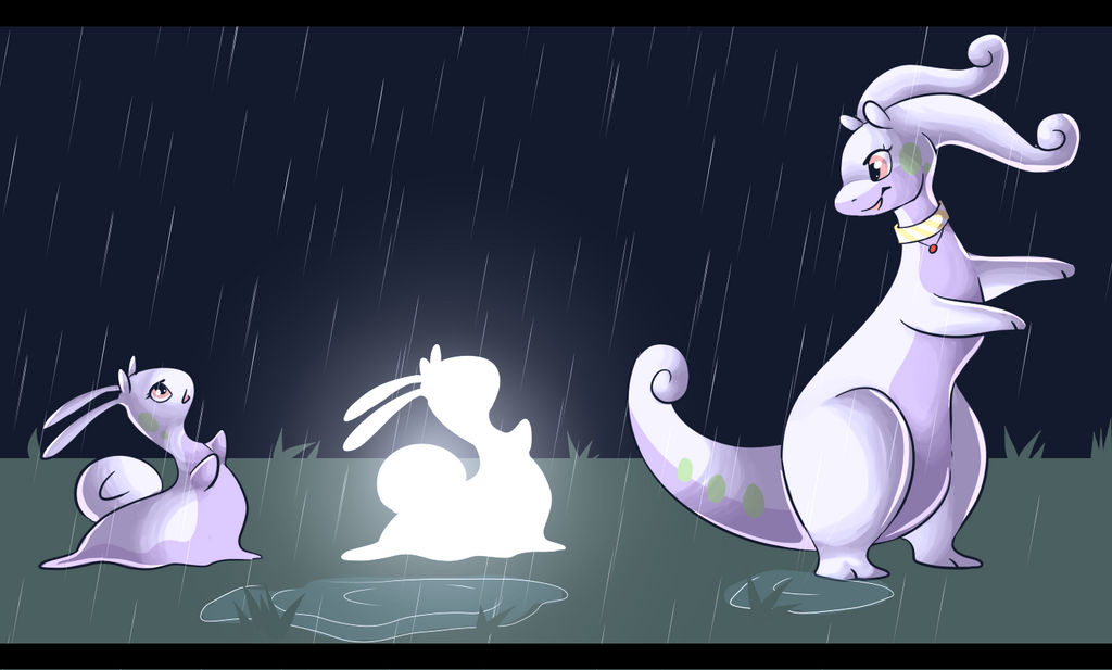 Pokemon In Rain -PT| Playing In The Rain- by Eboniz on DeviantArt
