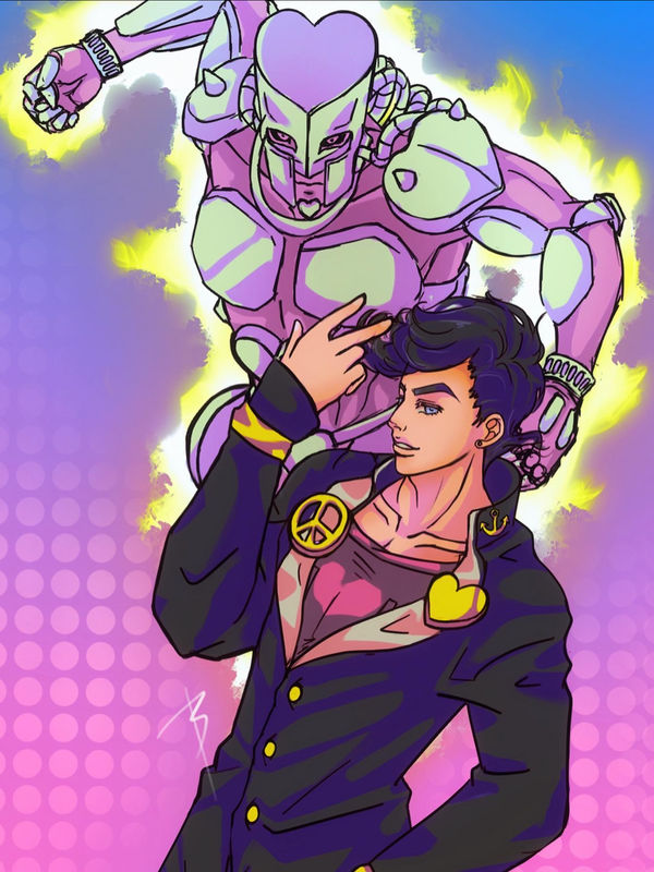 Josuke Jbba Josuke Higashitaka - JJBA by buckatone on DeviantArt