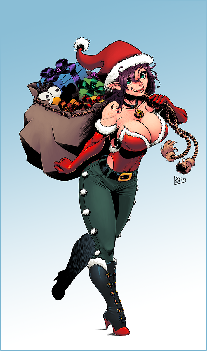 Christmas elf (color)