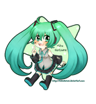 Hatsune Miku by RikkuHanari