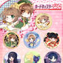 Card Captor Sakura Badget set