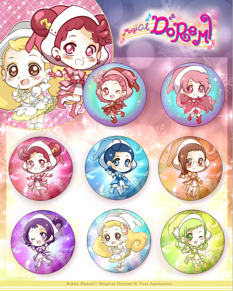 Magical Doremi Buttons by RikkuHanari on DeviantArt