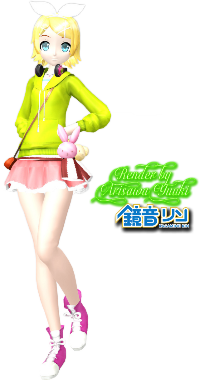 Render #2 : Kagamine Rin (Melancholy Module) by ArisawaYuuki on DeviantArt