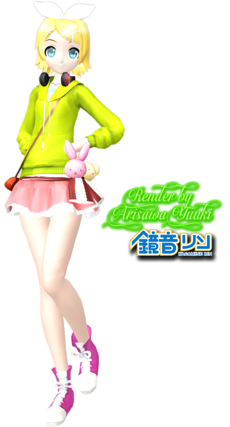 Render #2 : Kagamine Rin (Melancholy Module) by ArisawaYuuki on DeviantArt