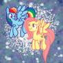 Rainbow Dash and Fluttershy