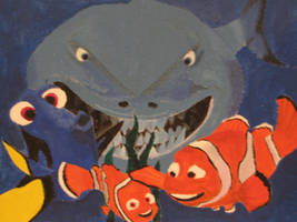 Finding Nemo Painting