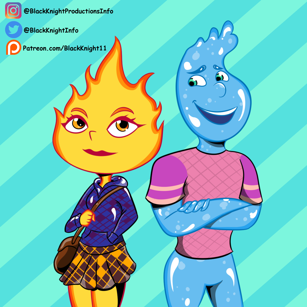 Ember Goodspeed Elemental: Ember and Wade by MasterEric33 on DeviantArt