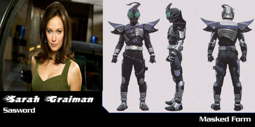 Sarah Graiman As Kamen Rider Sasword