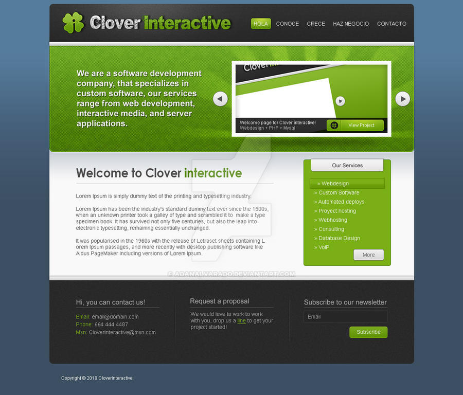 Clover site