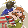Morale Boosting Salute! | Bombshell Waifu