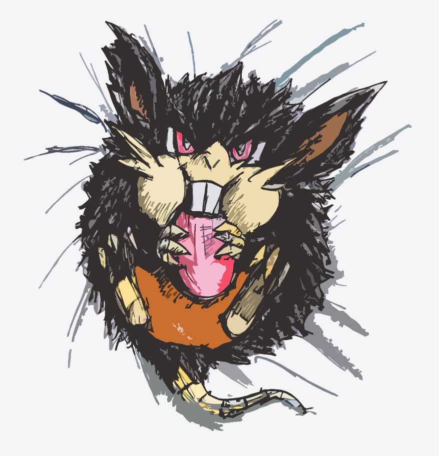 Alolan Raticate by IGNEOZ on DeviantArt