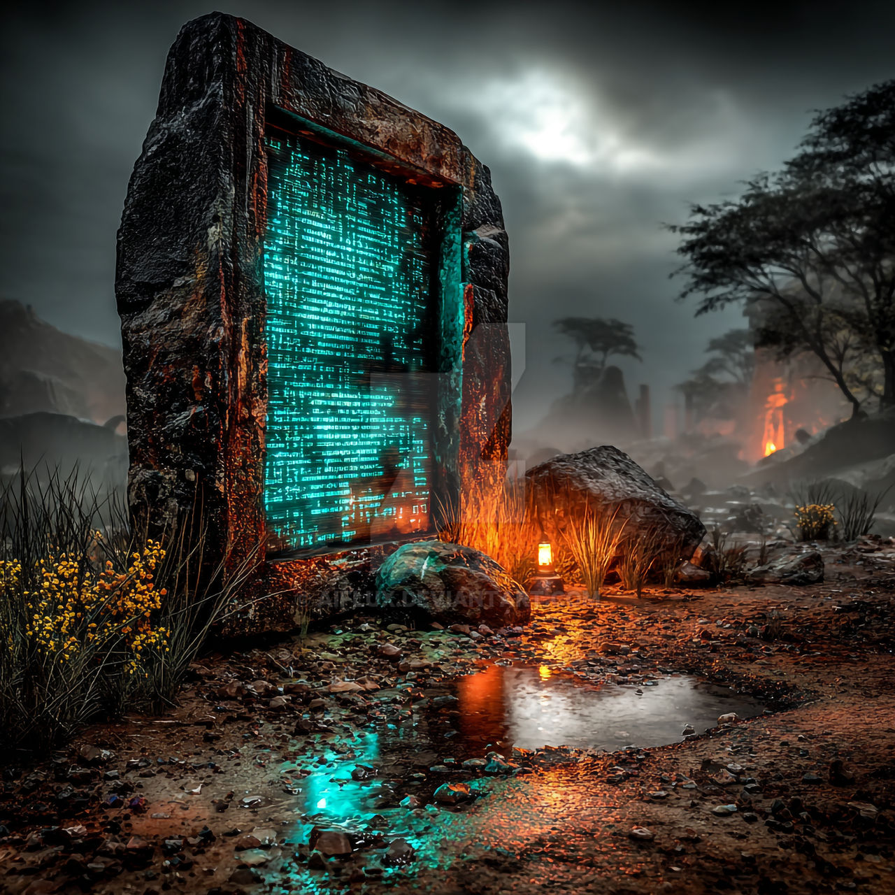 Stone Keep Deviantart The Stone That Remembered Every Command by aiflux on DeviantArt