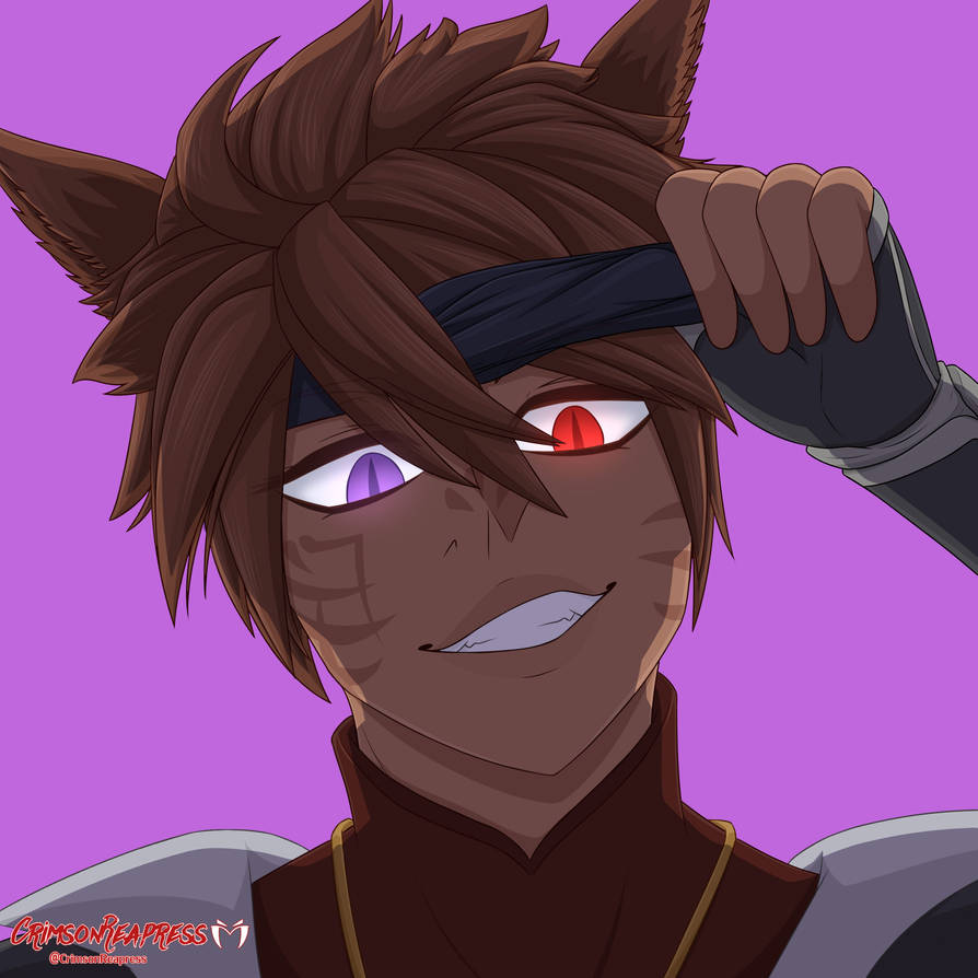 Myles Comm3 - Pfp by CrimsonReapress on DeviantArt