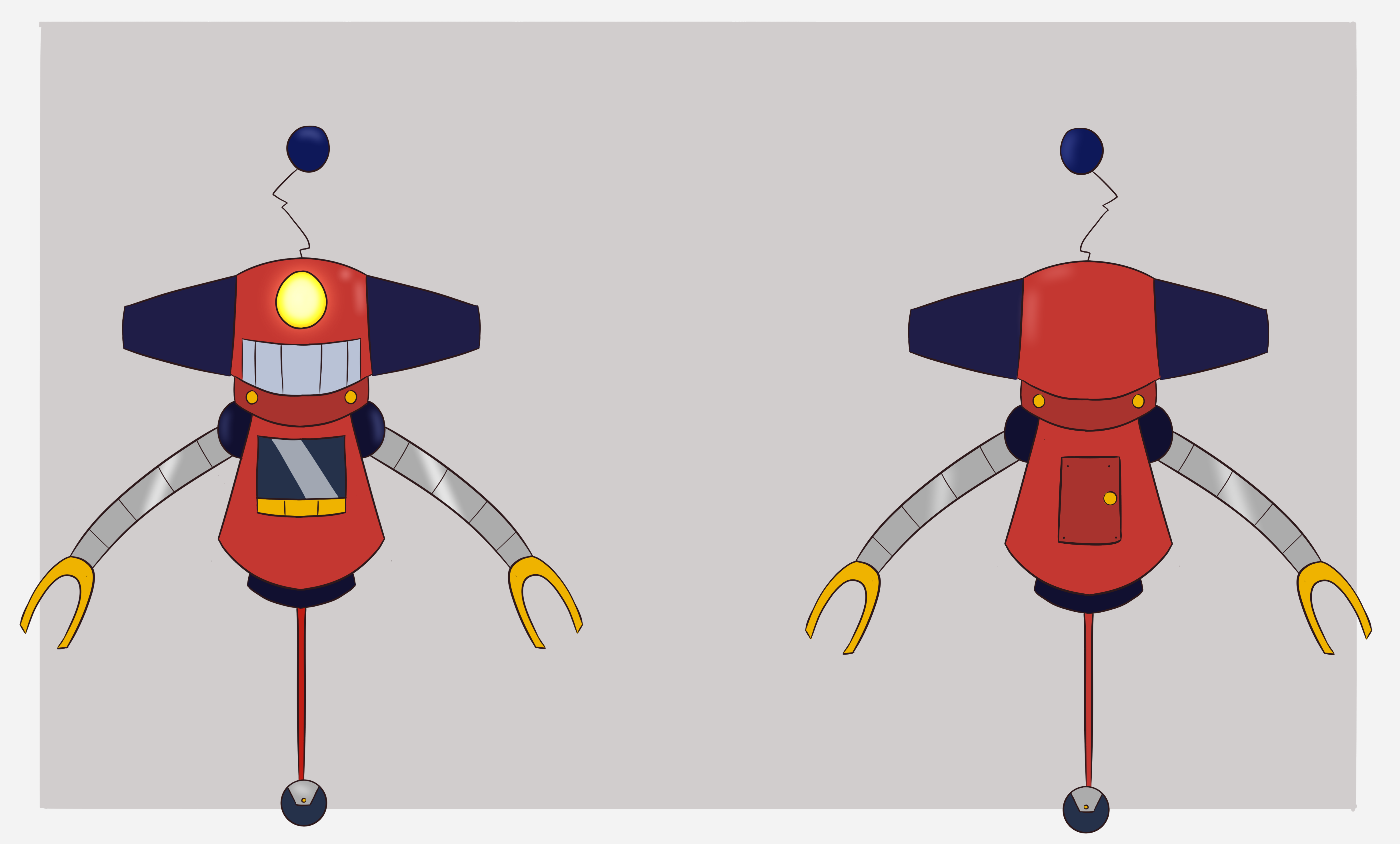 Robot Design: Art Commission by ScribScrawler on DeviantArt