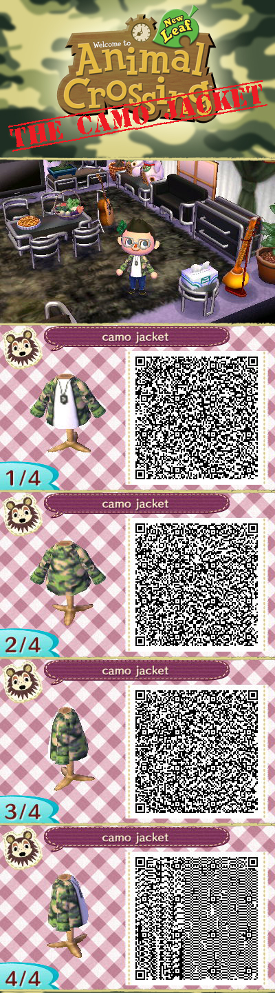Animal crossing streetwear qr codes Animal crossing streetwear qr codes