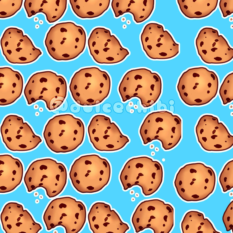 Chocolate Chip Cookies Pattern By Dulcechibi732 On DeviantArt chocolate-chip-cookies-pattern-by-dulcechibi732-on-deviantart