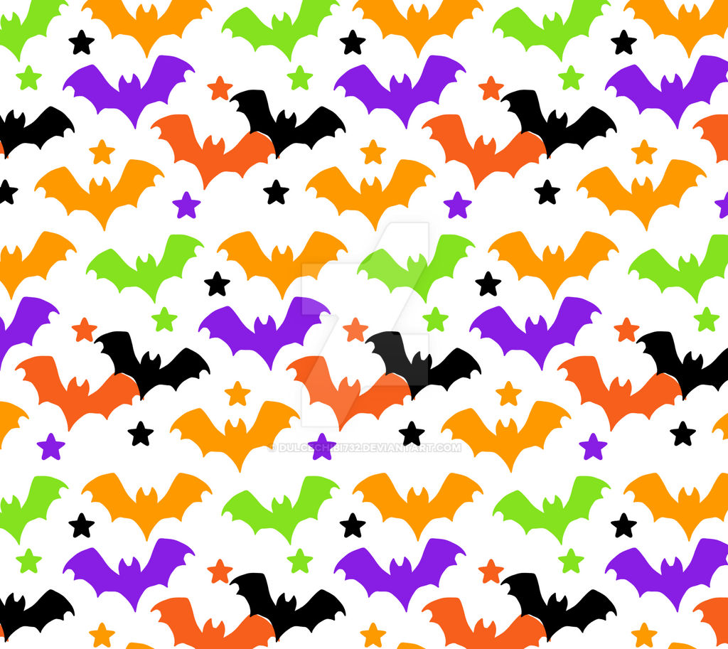 Halloween Bat Pattern by dulcechibi732 on DeviantArt