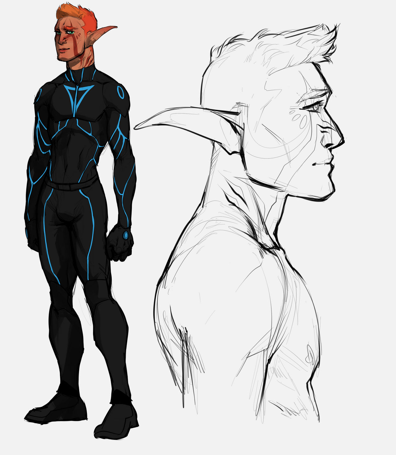 Liam Character Concept by Argelodon on DeviantArt