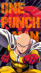 Saitama One Punch Man by GreimanDraw 