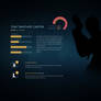 Sci fi game character interface