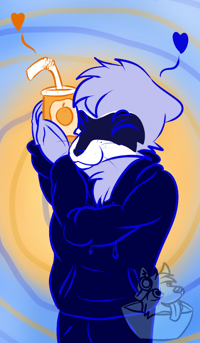 Love for juice by FrostyWolfter