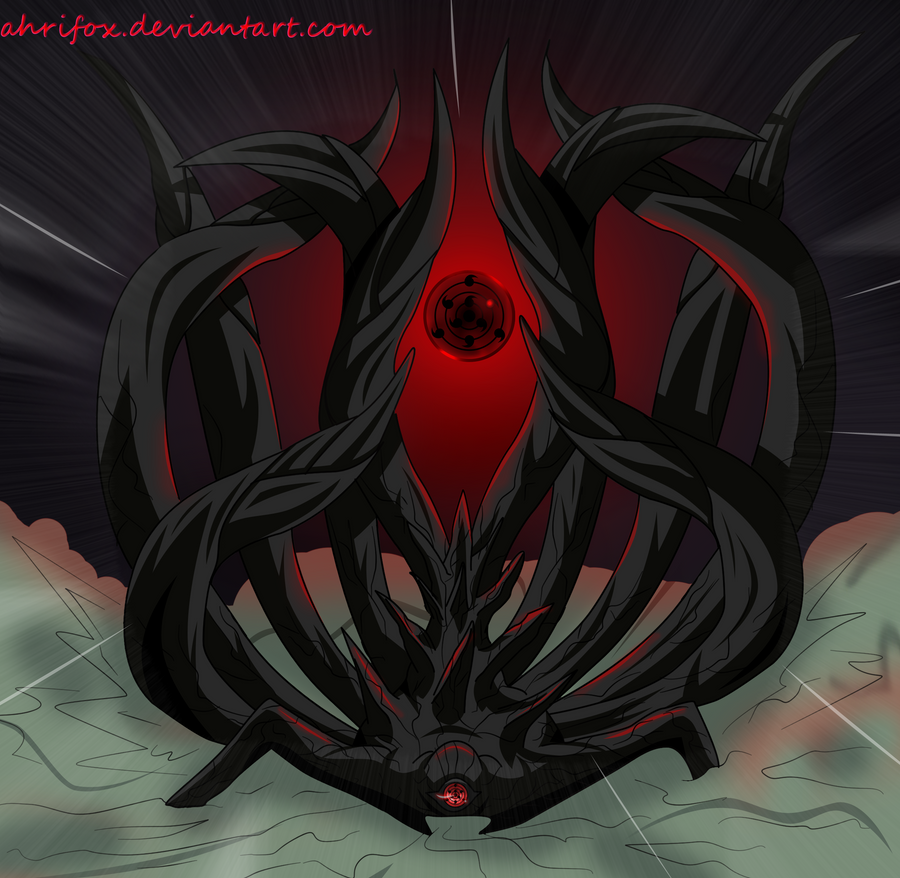 Juubi Form 2 Naruto 609 Juubi - colored by Ahrifox on DeviantArt