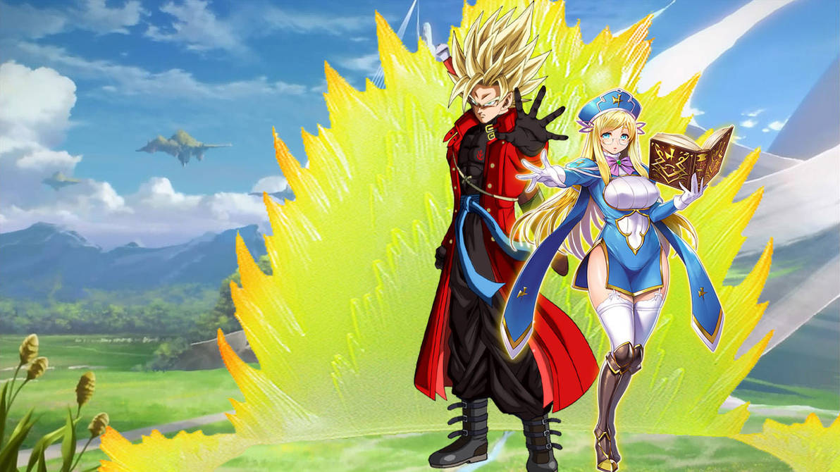 Melpha queen's blade and dragon ball melpha X goku by ELEVIGOKU on DeviantArt