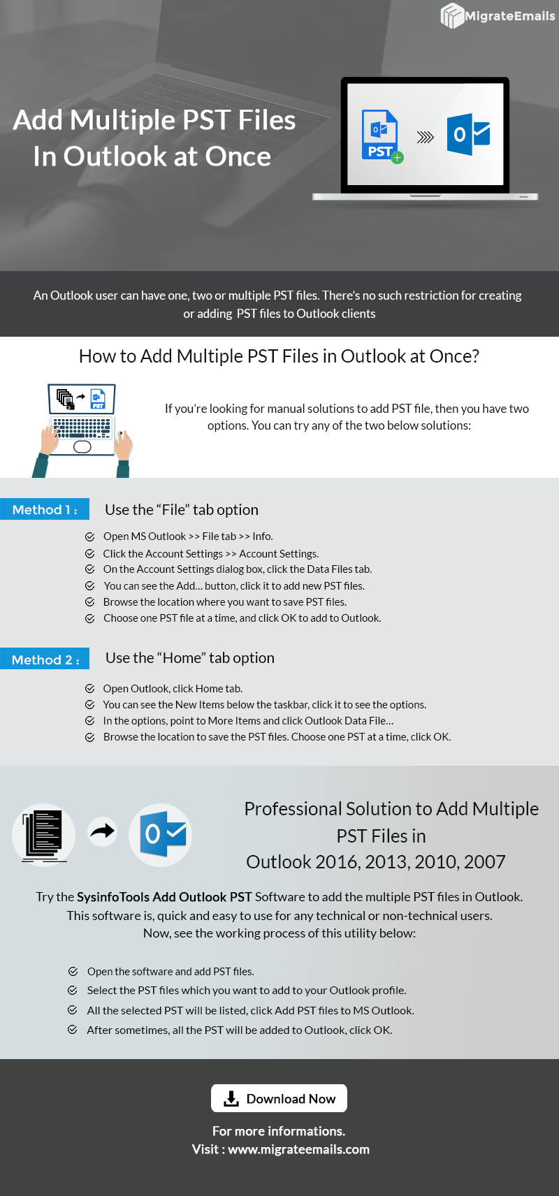 How To Add Multiple Pst Files In Outlook At Once How To Add Multiple Pst Files In Outlook At Once